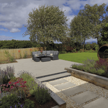 900x600mm 16mm Quartz White Evo Natural Porcelain Paving