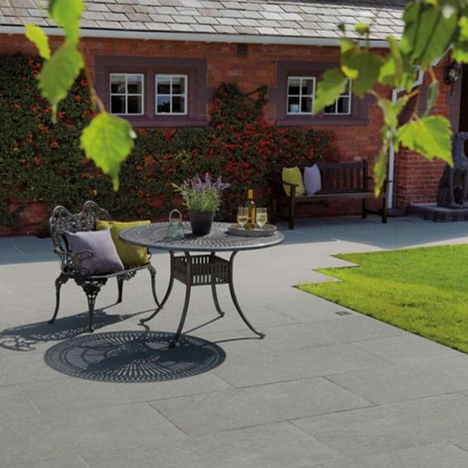 Pavestone 900x600mm 20mm Grey Classic Porcelain Paving Tiles