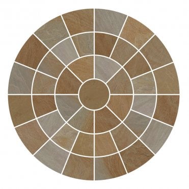 Buff Natural Sandstone Full Circle Kit