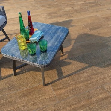 Deckwood Coco Porcelain Paving 1200x295mm
