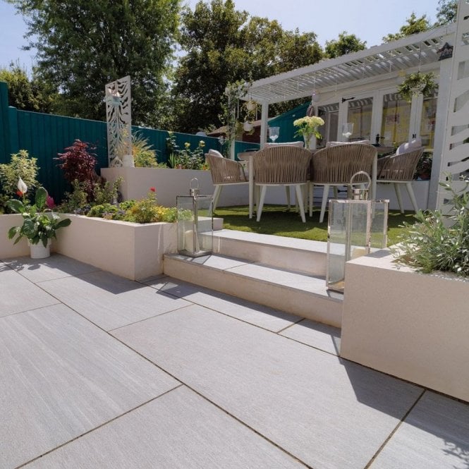 Pavestone Discovery Sun Grande Porcelain Paving 1200x600mm