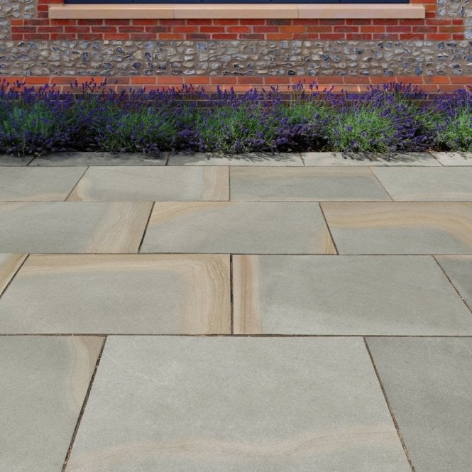 Pavestone Natural Yorkstone Porcelain Paving 900x600mm