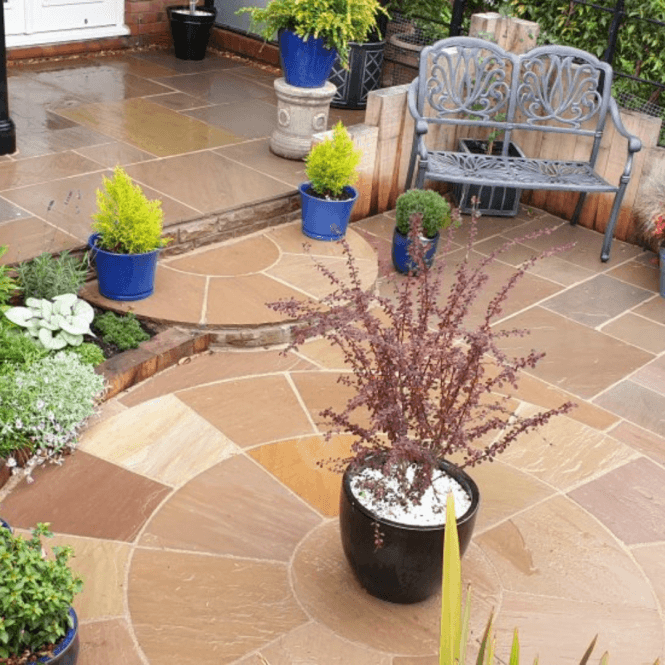 Pavestone Raj Blend Circle Features Pack