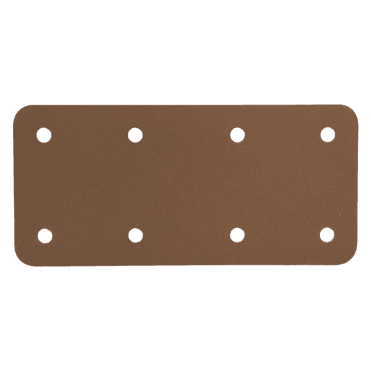 10x Sleepersecure Short Internal Straight Flat Support Plate 170mm 