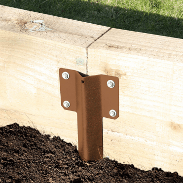 Sleepersecure Single Straight Support Spike 440mm