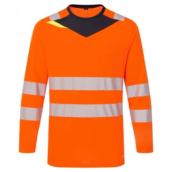 Portwest DX4 Hi-Vis Long Sleeve T-Shirt