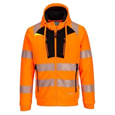 DX4 Hi-Vis Zip Hoodie