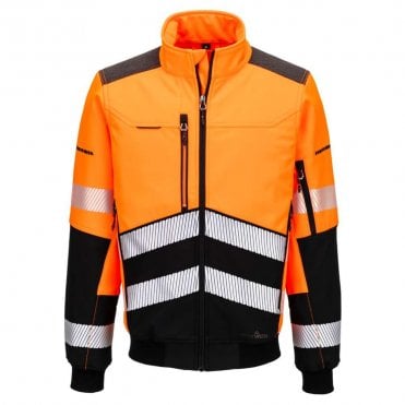 EV4 Hi-Vis Softshell Bomber - 3-Layers