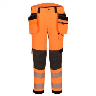 EV4 Hi-Vis Stretch Detachable Holster Class 2 Trousers