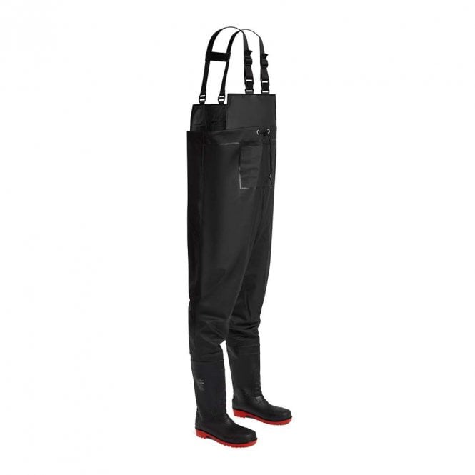 Portwest Steel Toecap & Midsole PVC Chest Wader S5 FO
