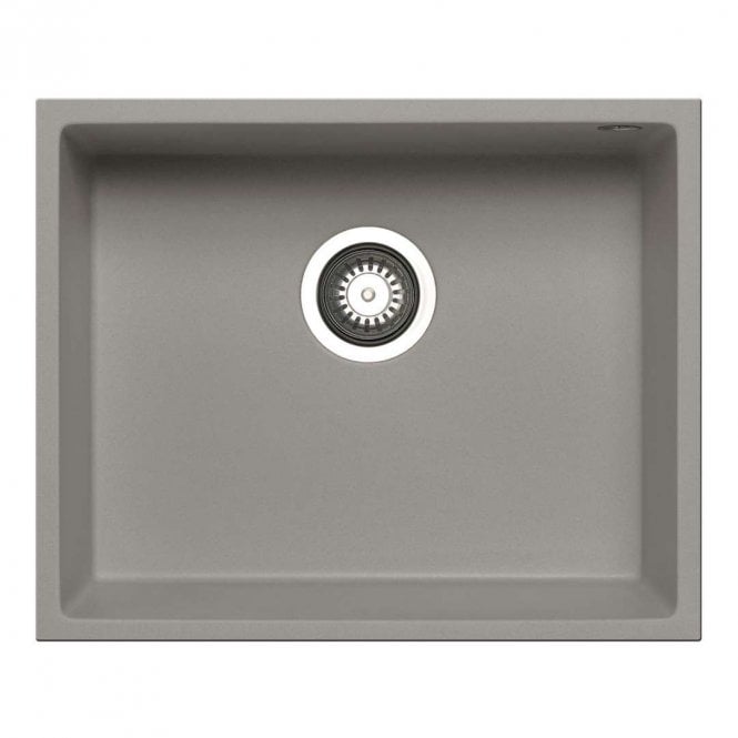 Prima+ Granite 1.0 Bowl Undermount Light Grey Kitchen Sink - 540mm x 440mm