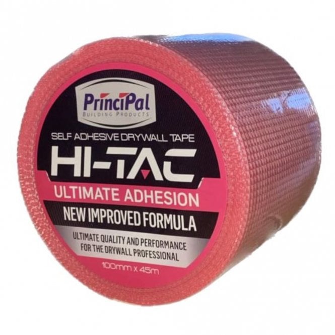 Principal 10x Pink Hi-Tac Self Adhesive Scrim - 100mm x 45m