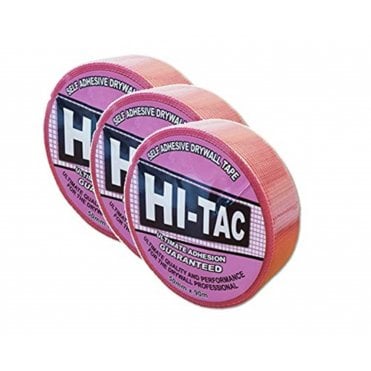 3x Pink Hi-Tac Self Adhesive Scrim - 50mm x 90m