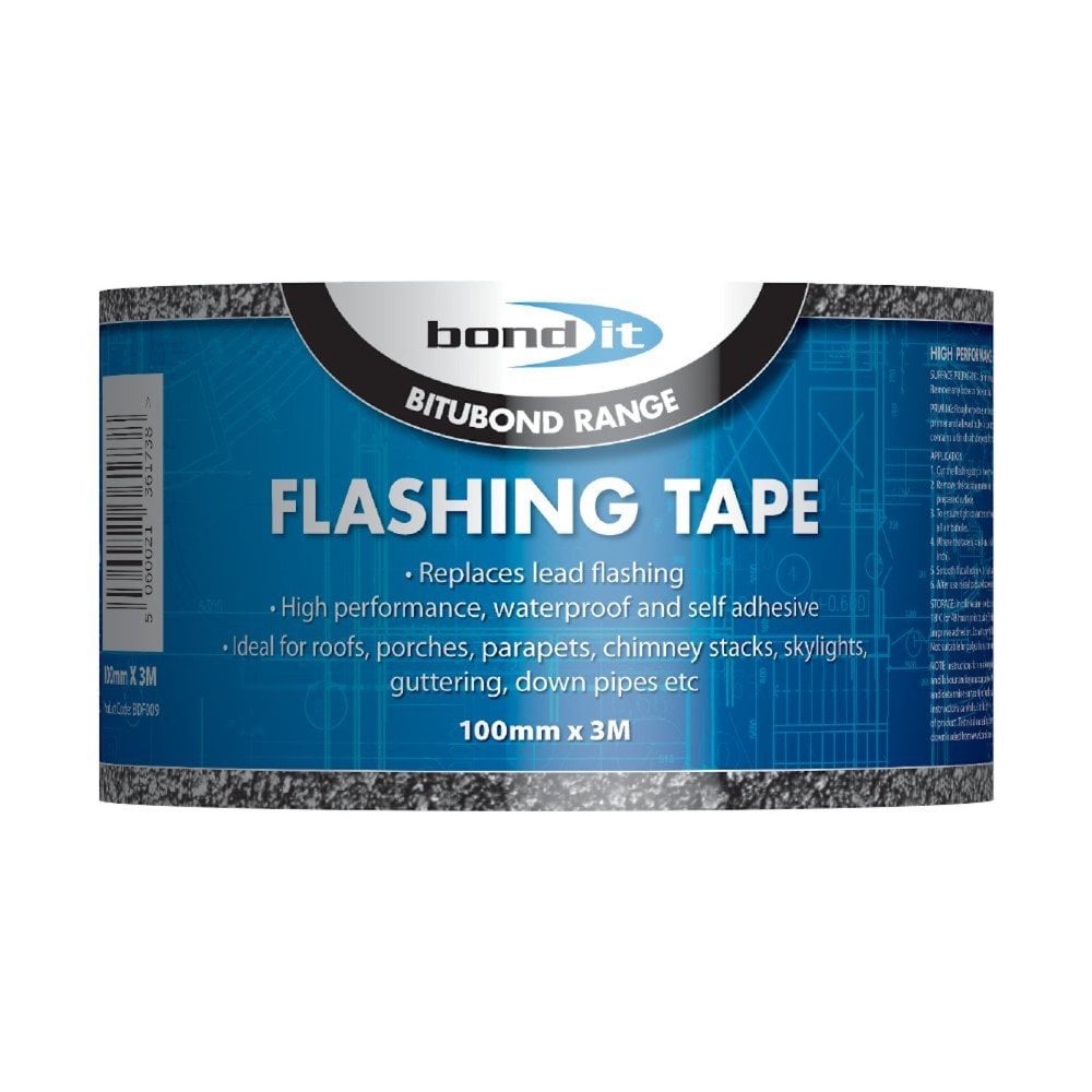 Bond It Bitumen Flashing Flash Band Self Adhesive Roofing Repair Tape ...