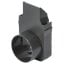 Slimline Threshold Drain End Cap Outlet 50mm