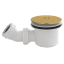 Brushed Brass 90mm Fast Flow Shower Waste