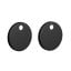 Matt Black Cover Caps for Seat Hinges (Pair)