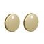 Brushed Brass Cover Caps for Seat Hinges (Pair)