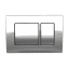 Keytec Chrome Square WC Flush Plate