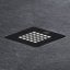 Graphite 125mm x 125mm Waste Cover for Naturals Shower Trays