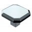 Chrome 34mm Octagonal Knob Handle (Single)