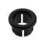 Matt Black Round Basin Overflow Cover