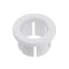 White Round Basin Overflow Cover