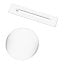 Floor Standing Bath Overflow & Waste Cover - White