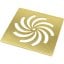 Ultra-Slim Shower Tray Waste Cover - Brushed Brass