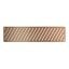 Linear Shower Tray Optional Flush Waste Cover - Brushed Bronze