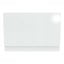 Waterproof 800mm 2 Part Bath End Panel White