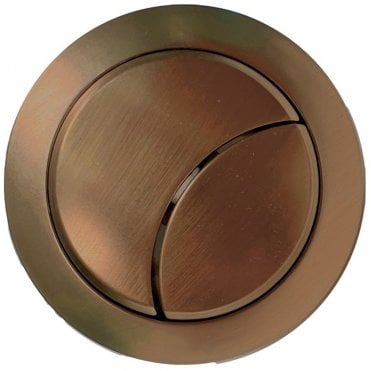 Dual Push Button (Cable) - Brushed Bronze