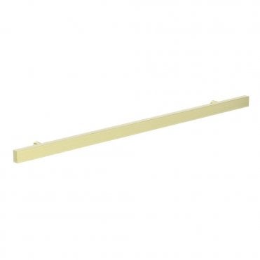 Purity 500mm Handle Brushed Brass for Door & Drawer Units (Pair)