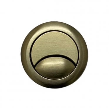 Brushed Brass Push Button to suit Dual Flush Cistern ACC001N