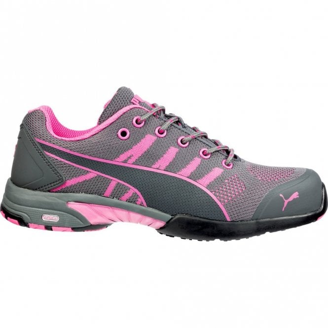 Puma Celerity Knit Pink Wns Low S1 Hro Src Saftey Shoes