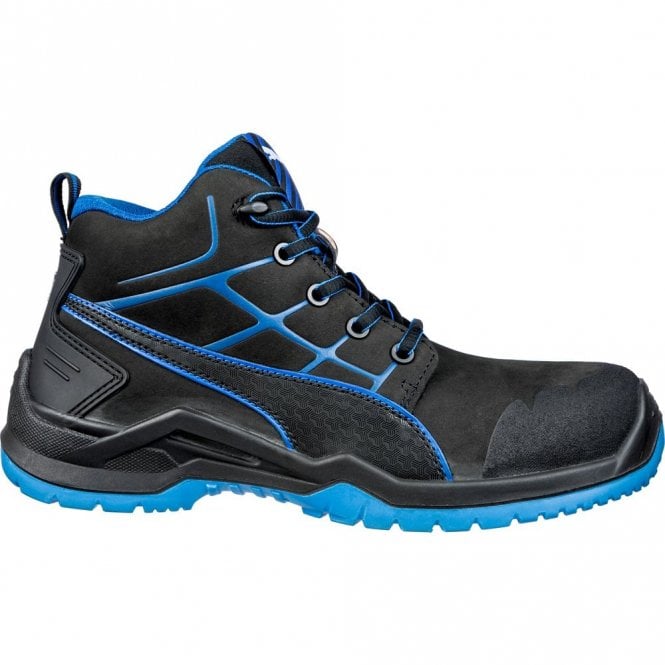 Puma Krypton Blue Mid S3 Esd Src Saftey Work Boots