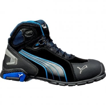 Rio Black Mid S3 Src Saftey Work Boots