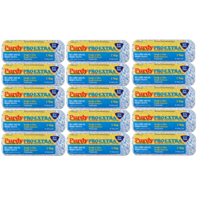 PURDY 15x Pro-Extra Colossus Paint Roller Sleeve 228mm x 44mm (9