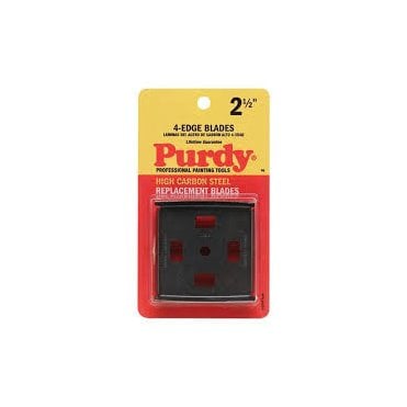 2 1/2" Four Edge Carbide Scraper Replacement Blades (2 Pack)