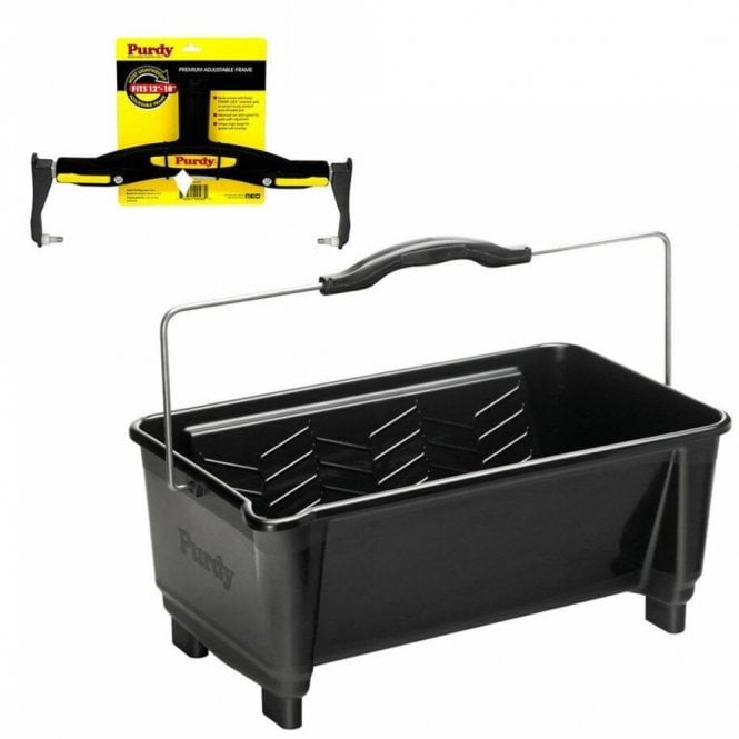 PURDY 5 Gallon Roll off Bucket,  Roller Frame: 12-18