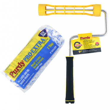 9"Revolution Roller Frame + 1 x 9" Colossus (1" Nap) Refills