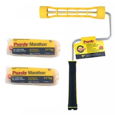9" Revolution Roller Frame + 2 x 9" Marathon Sleeves