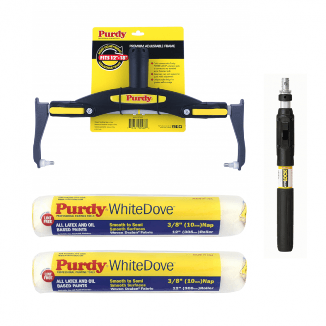 PURDY Adjustable Frame 1-2ft Pole 2x 12