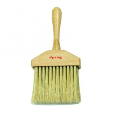 Jambduster 4" Dusting Brush Wooden Handle Lily Bristle