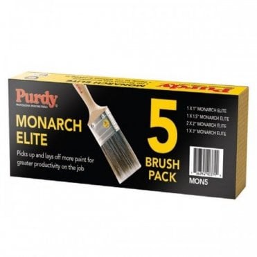 MON5 xL Monarch Elite 5 Piece Brush Set