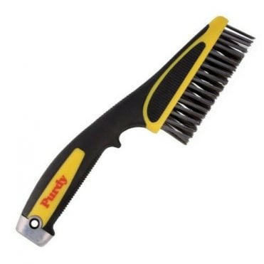 Short Handle Wire Brush - Hammerhead End