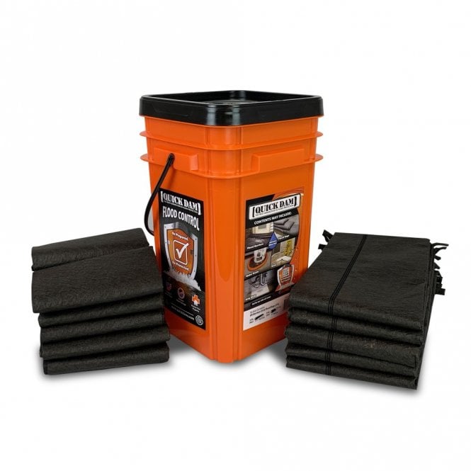 Quick Dam 1.5m Grab & Go Bucket Combo - 15 Piece