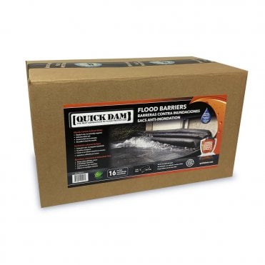 1.5m Water Activated Flood Barrier - Pack of 16
