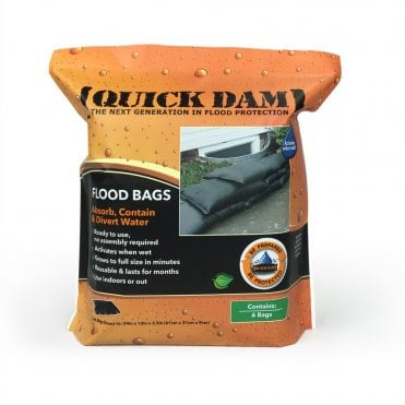 30x61cm Water Activated Flood Bags - Pack of 6