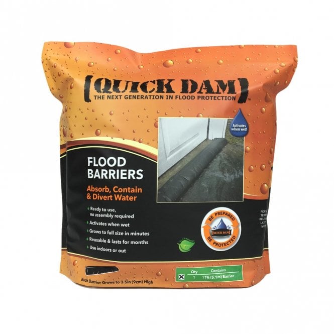 Quick Dam 5m Water Activated Flood Barrier